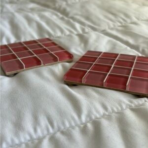 Tile Coaster Pair